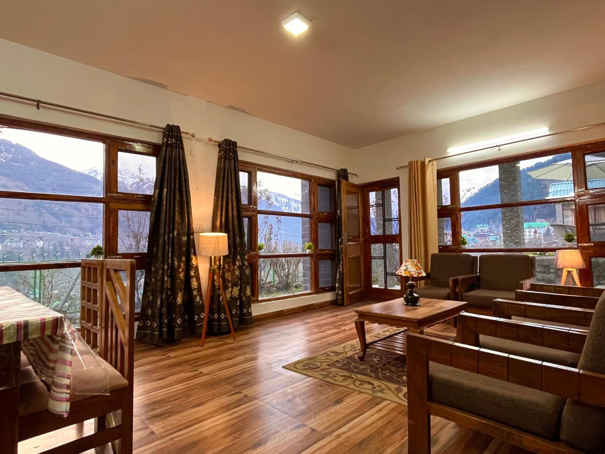 Himalayan River Mountain View 2 Bedrooms Cottage, Manali Екстер'єр фото