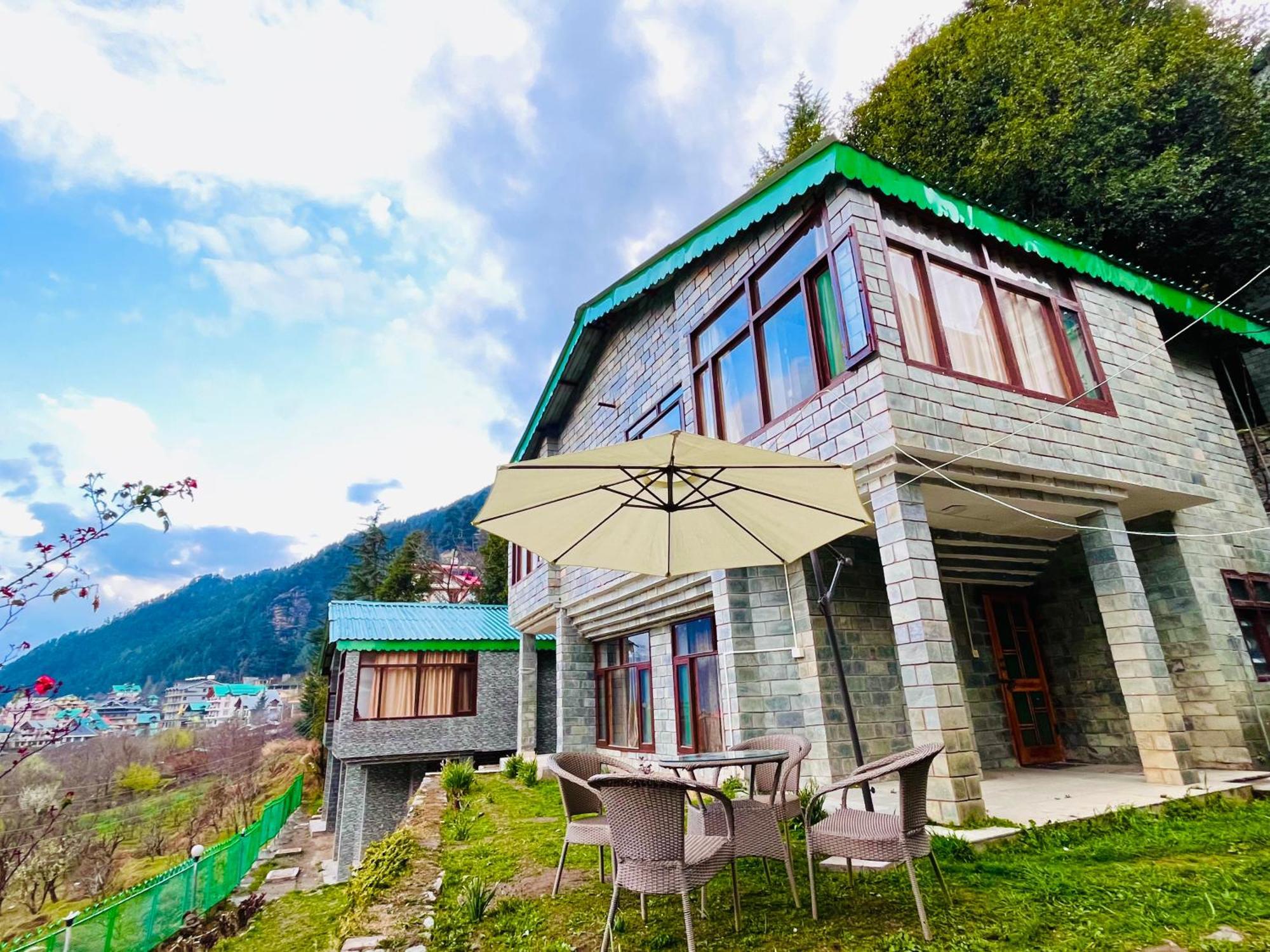 Himalayan River Mountain View 2 Bedrooms Cottage, Manali Екстер'єр фото