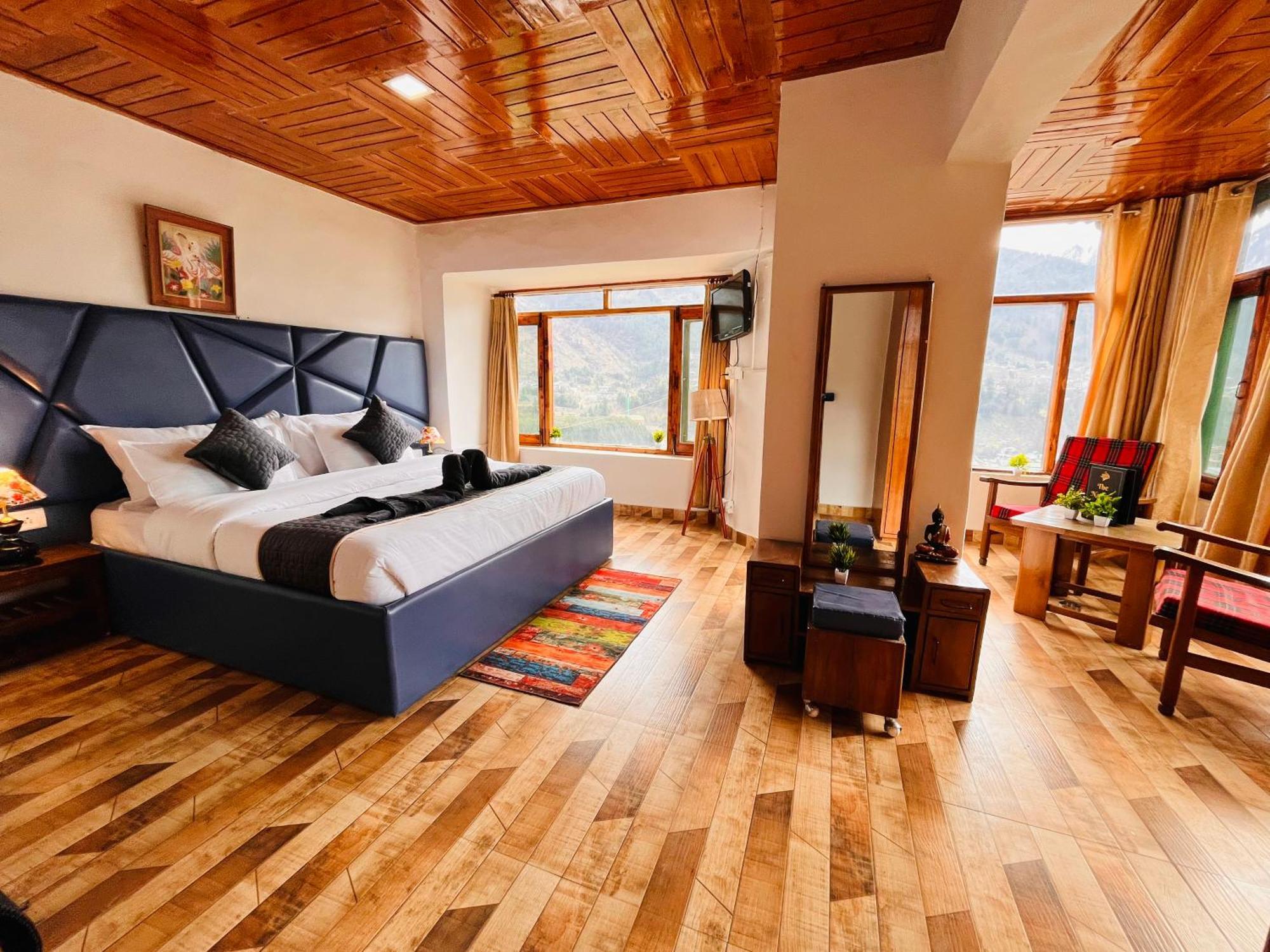 Himalayan River Mountain View 2 Bedrooms Cottage, Manali Екстер'єр фото