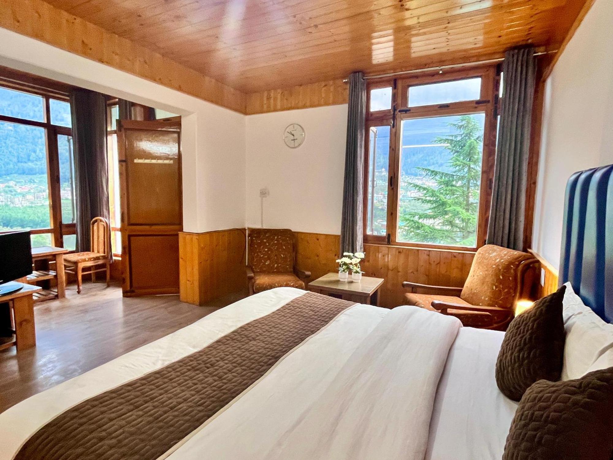 Himalayan River Mountain View 2 Bedrooms Cottage, Manali Екстер'єр фото